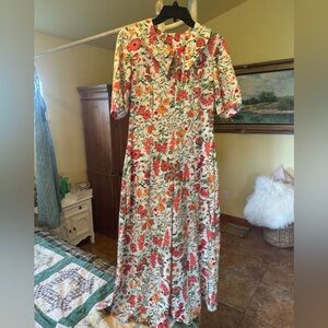 Vintage Floral Jumpsuit